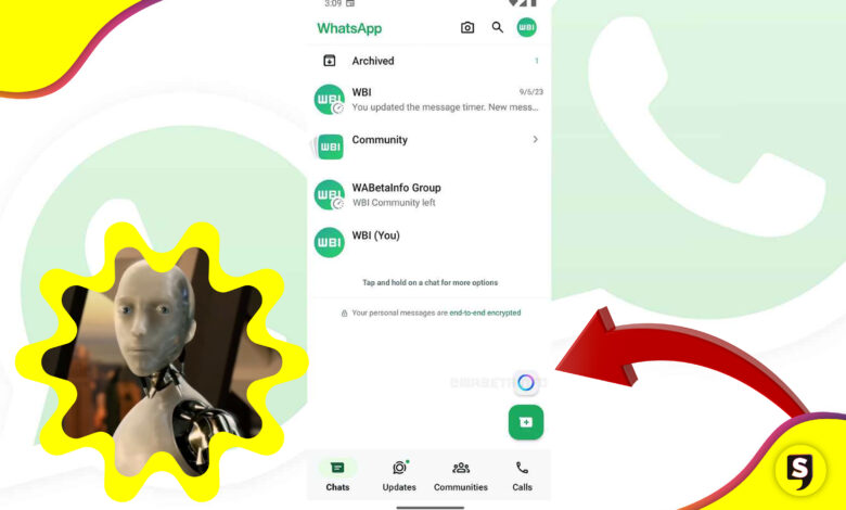 WhatsApp botón con Inteligencia Artificial