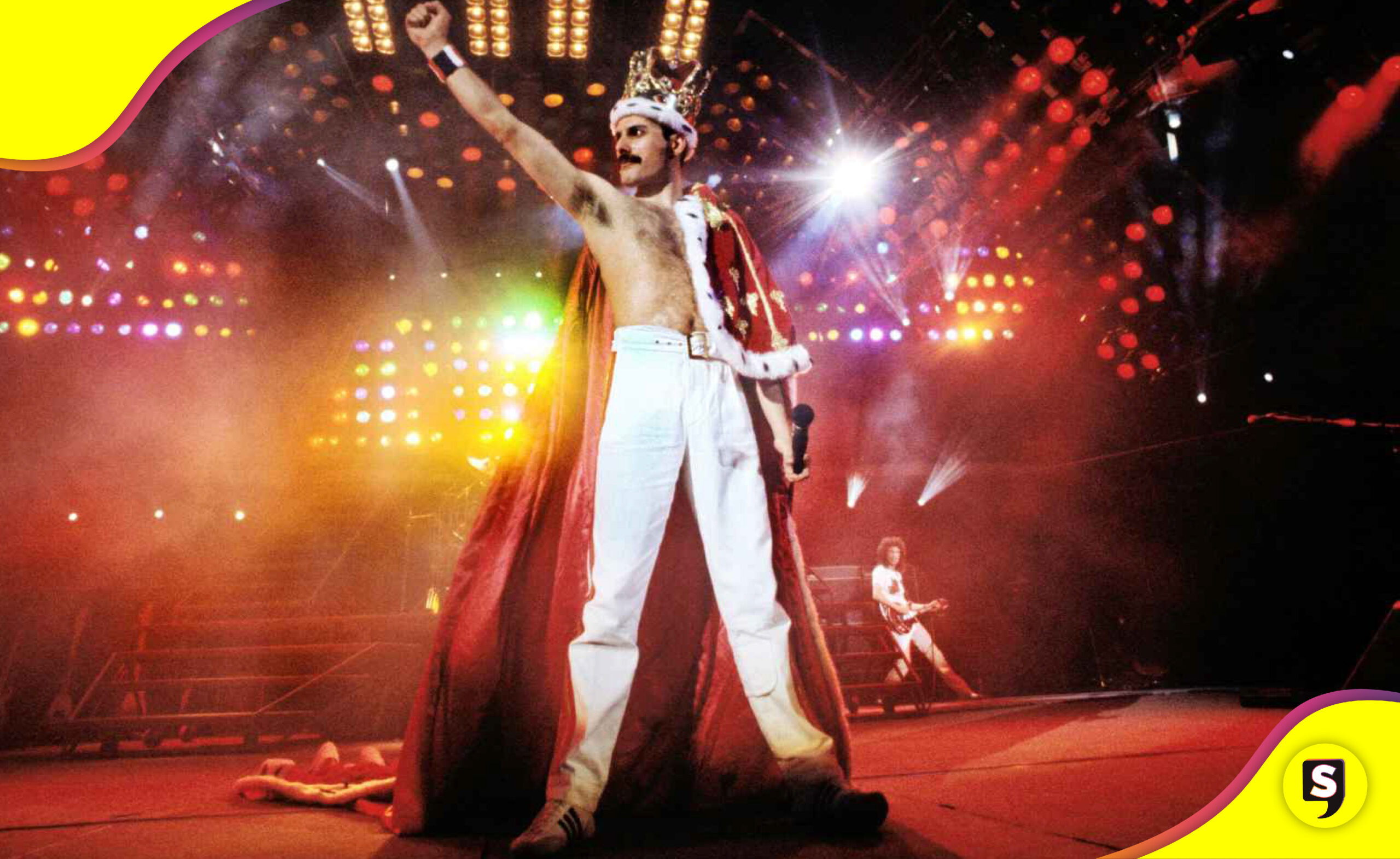 Freddie Mercury a 32 años