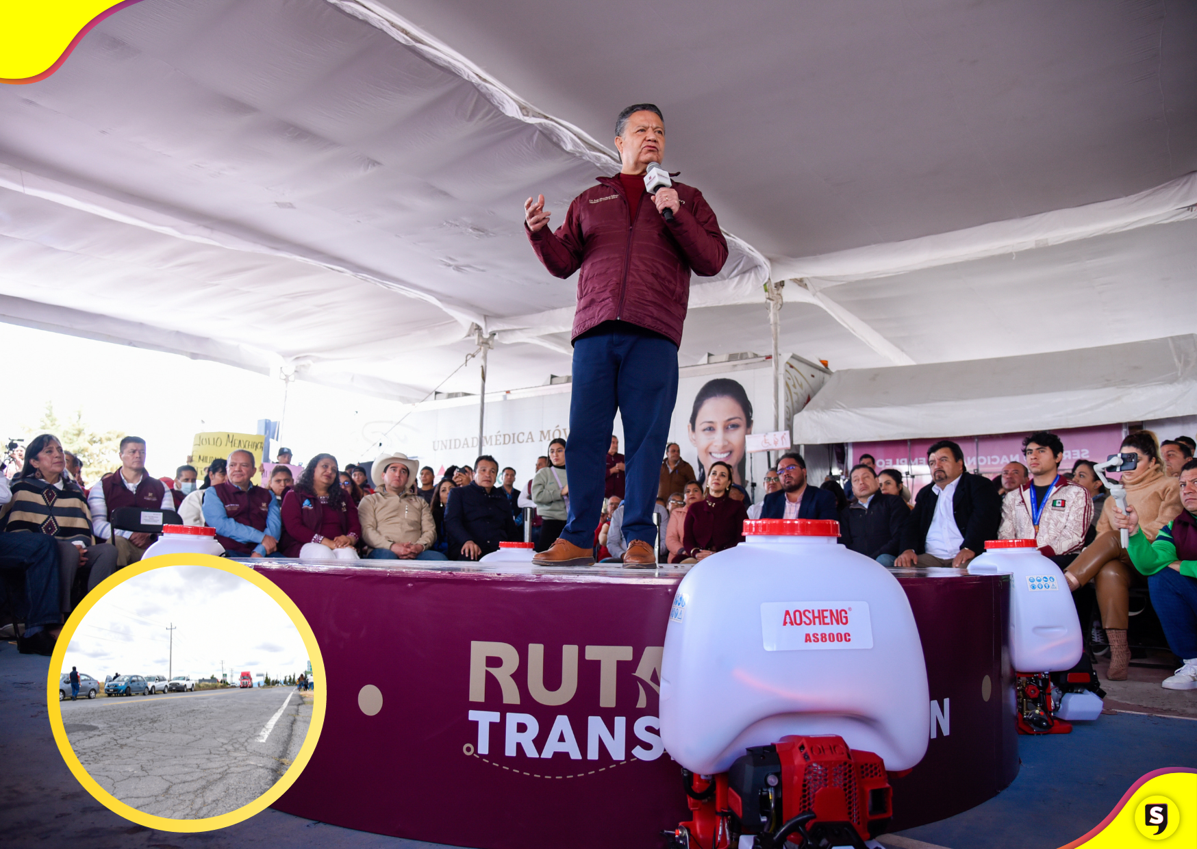 Hidalgo infraestructura Apan Emiliano Zapata