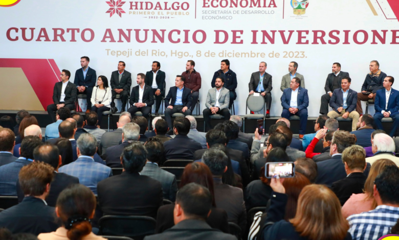 Hidalgo nuevas inversiones