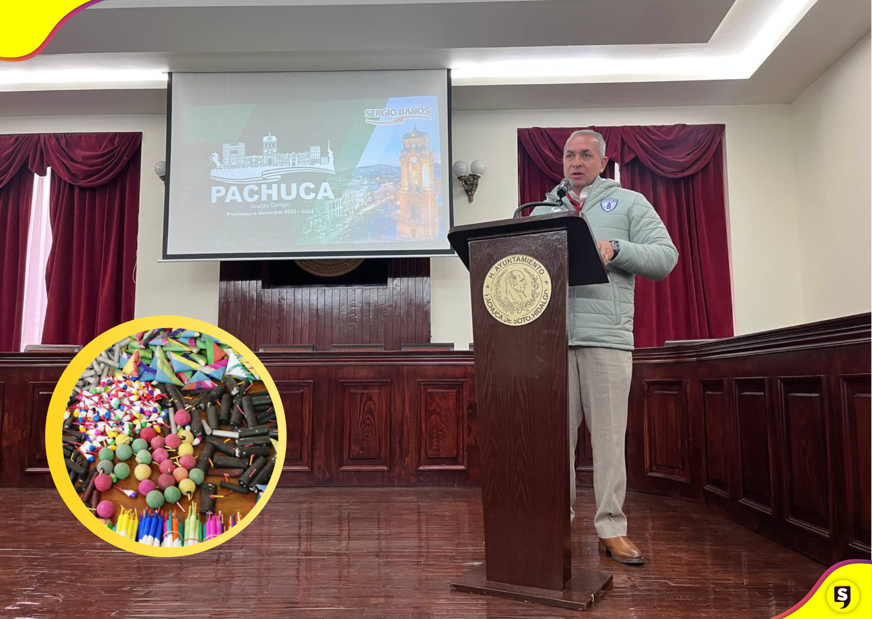 Sergio Baños pirotecnia