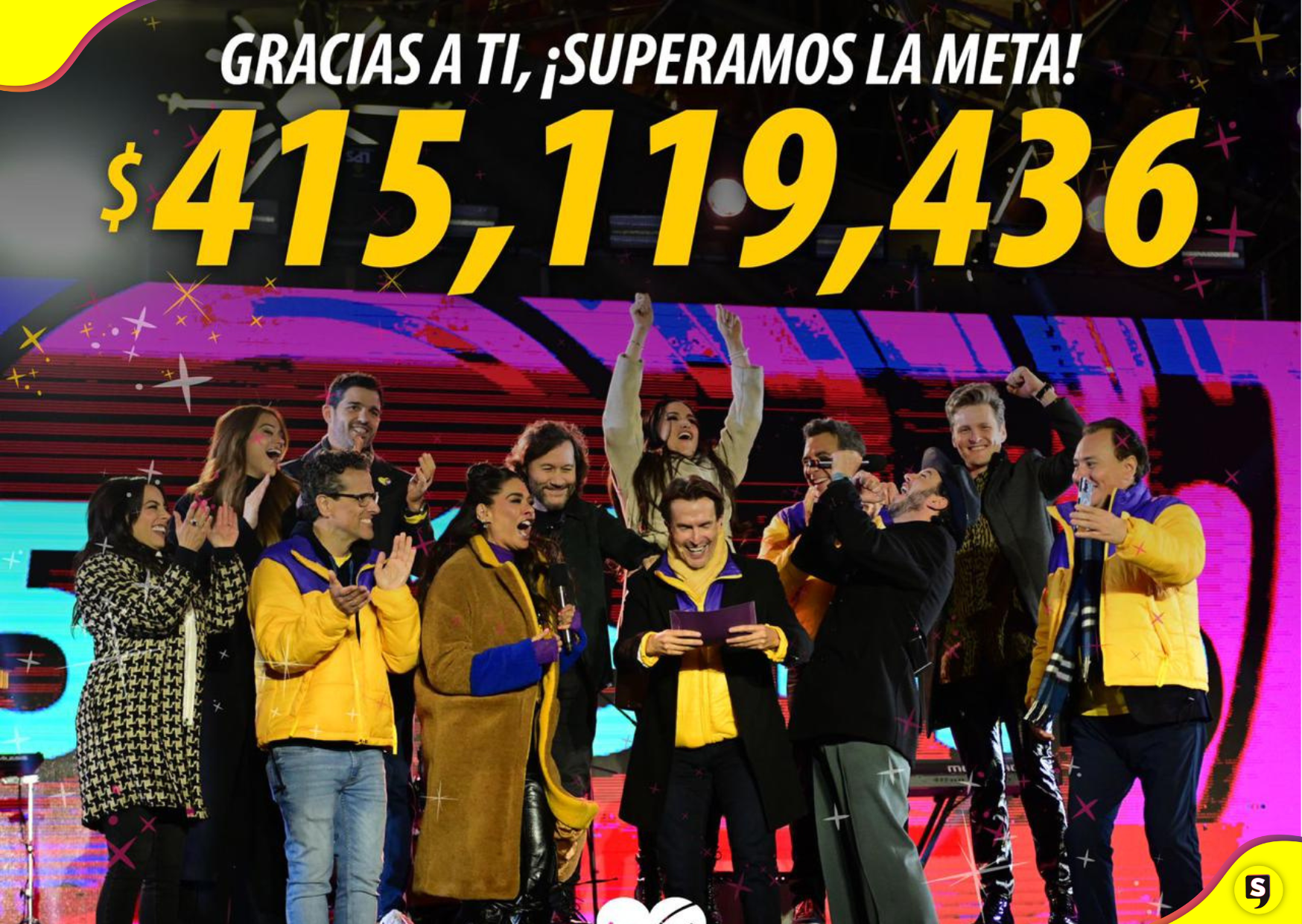Teletón no alcanzó la meta