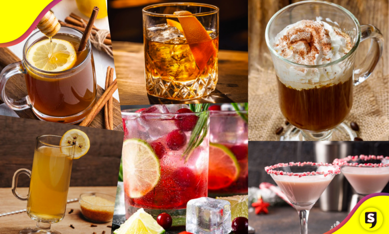 ¡Abre la barra con estos cócteles! 3 especiales para tu cena de Navidad.