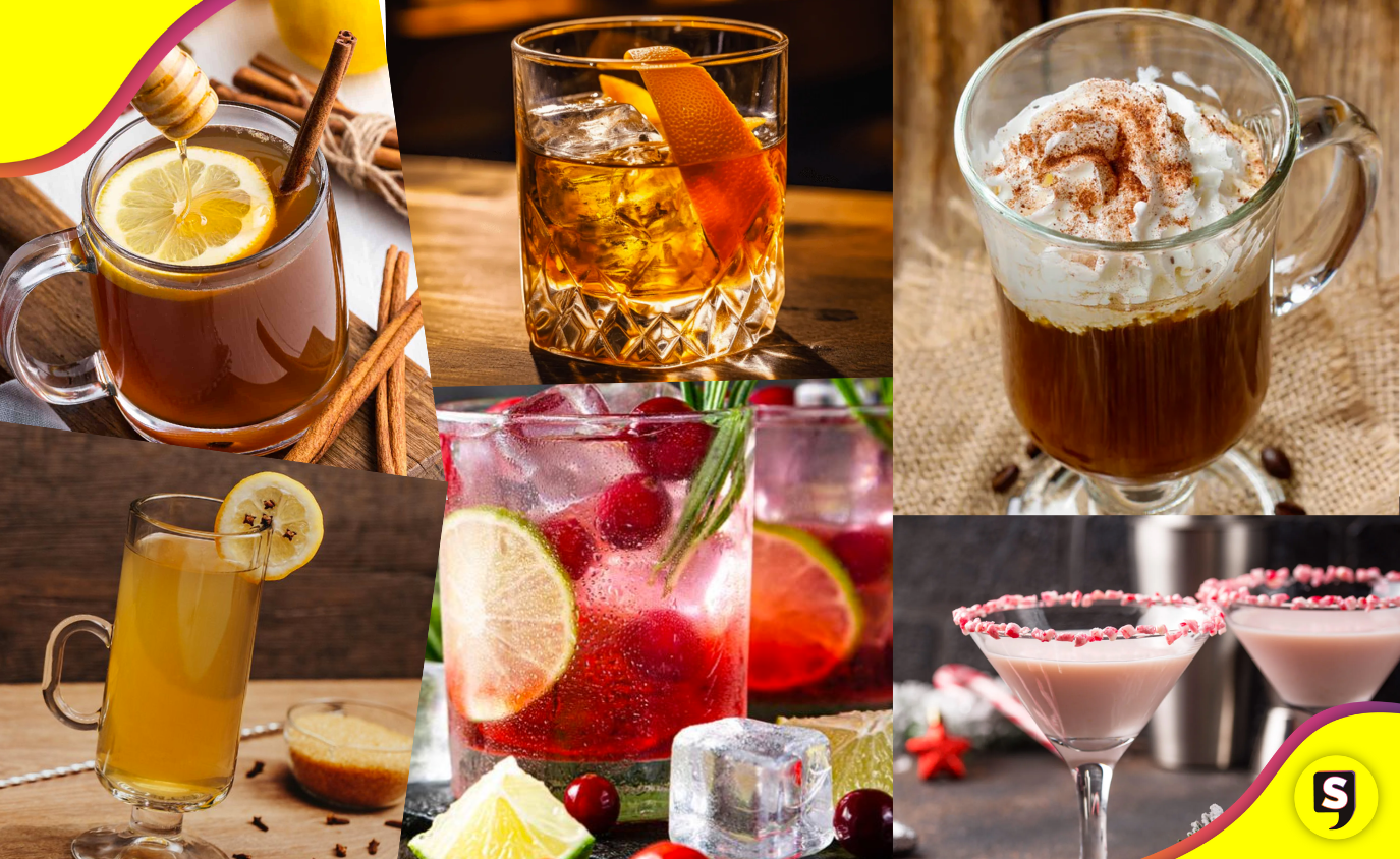 ¡Abre la barra con estos cócteles! 3 especiales para tu cena de Navidad.