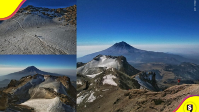 Descubre el encanto nevado: Escalando el majestuoso volcán del Iztaccíhuatl.