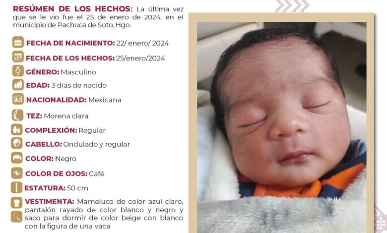 recién nacido país