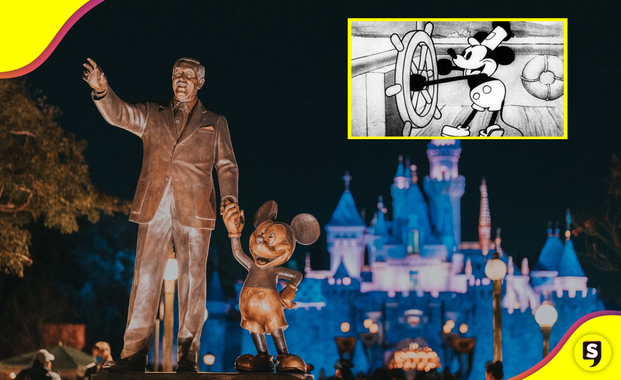 ¡Un Mickey libre! La primera versión de Disney en dominio público.