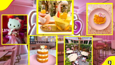 Para los amantes del pink: Visita la cafetería de Hello Kitty en CDMX.