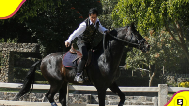 Un gitano a caballo: Tony Galliano llega a Hidalgo.