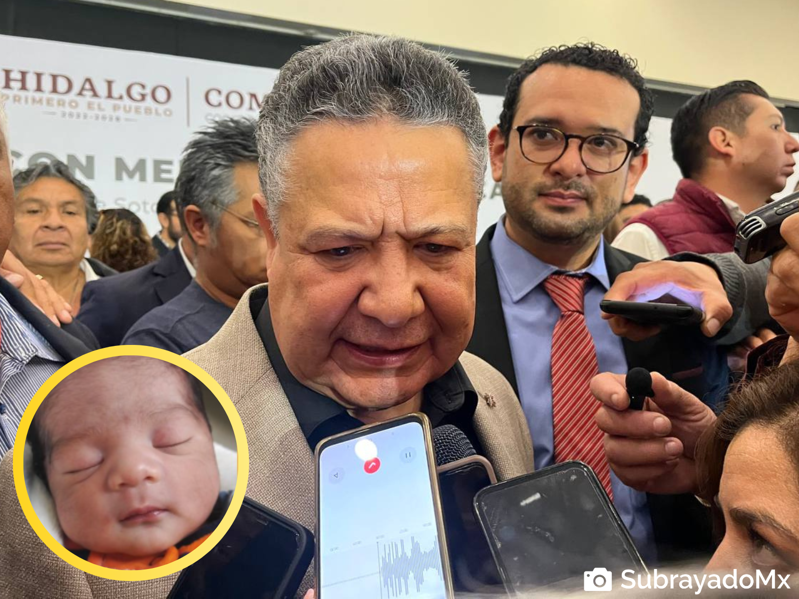 Menchaca recién nacido