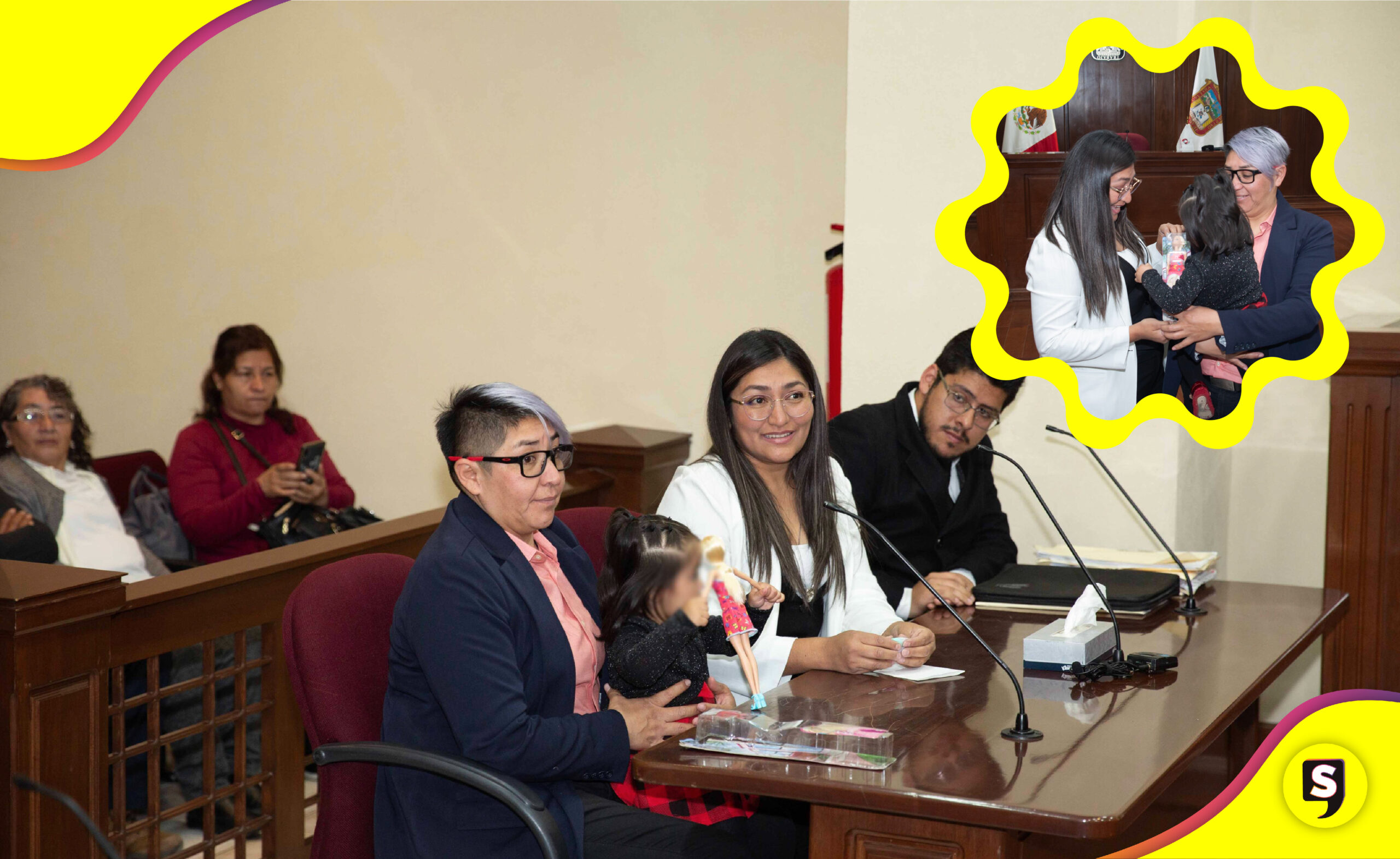 pareja LGBT niña Edomex