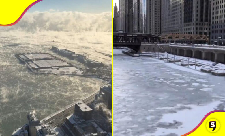 frío extremo Chicago apocalíptico