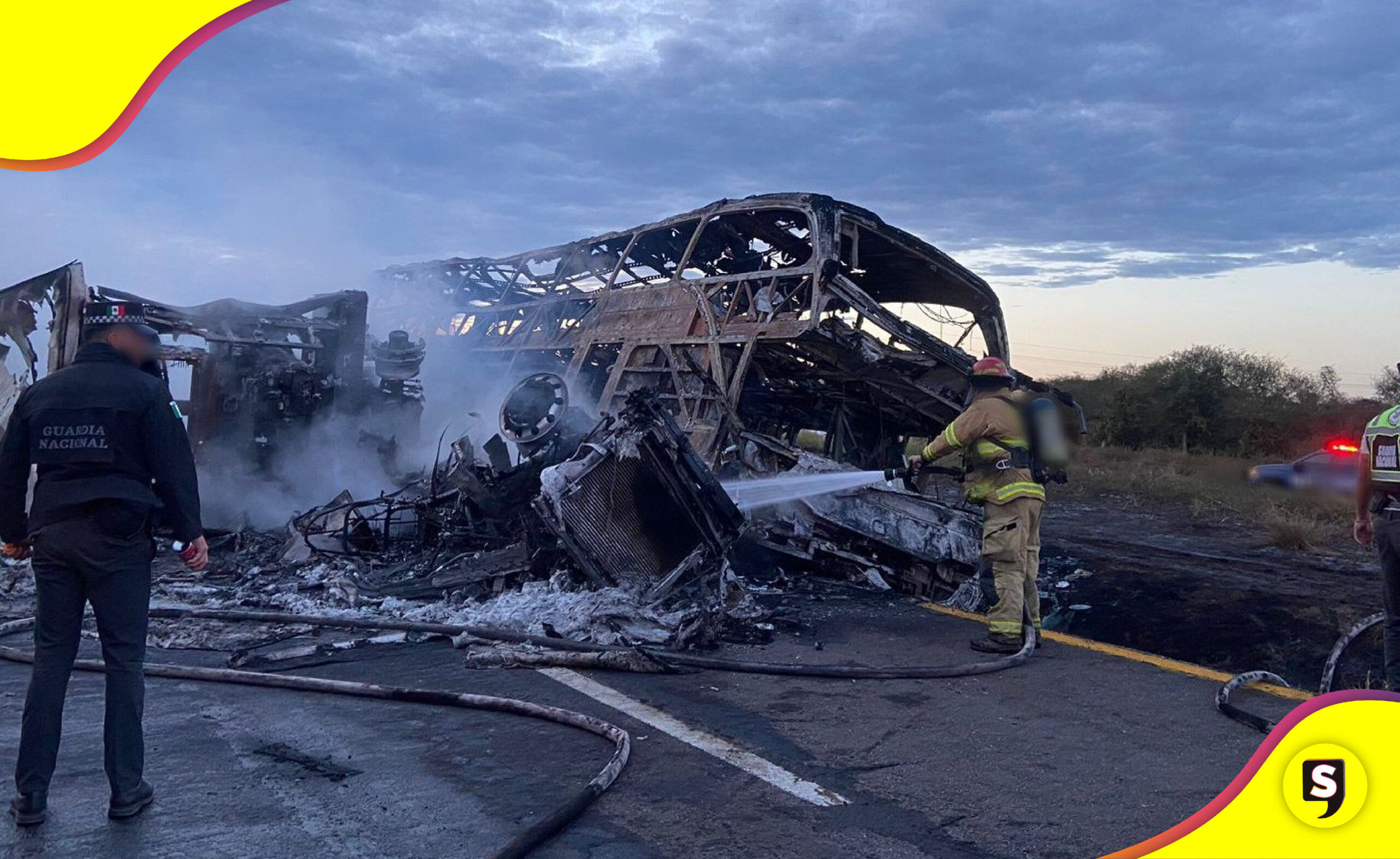 Accidente autopista Culiacán-Mazatlán