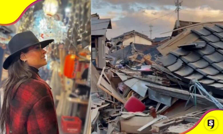Galilea Montijo sismo en Japón