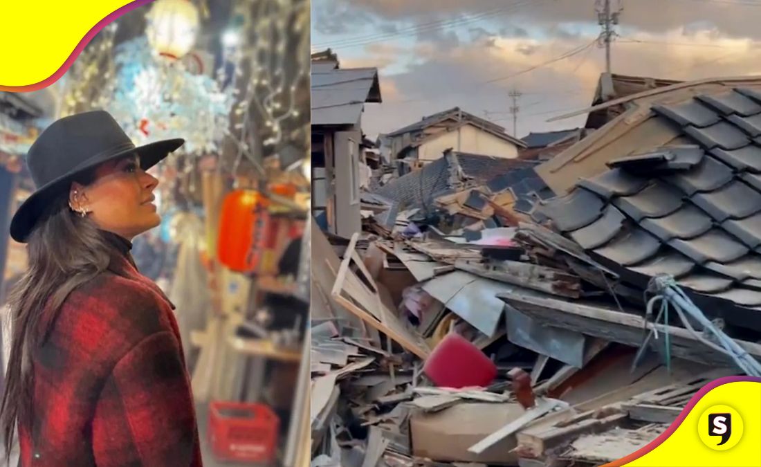 Galilea Montijo sismo en Japón