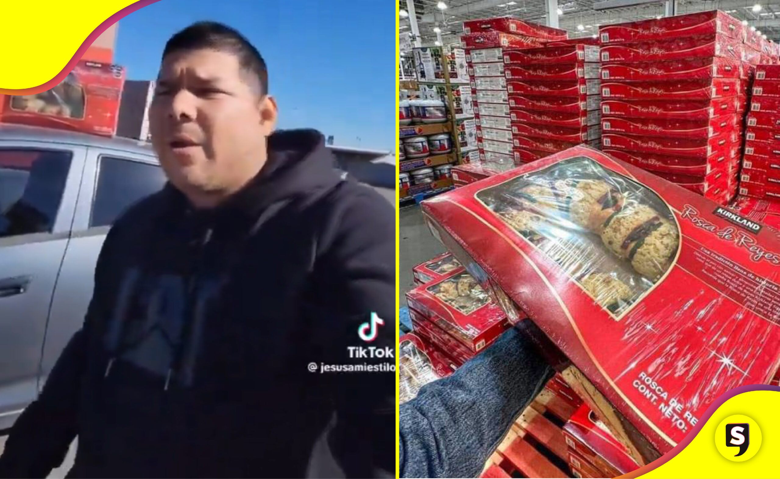Revendedor de roscas de Costco molesto