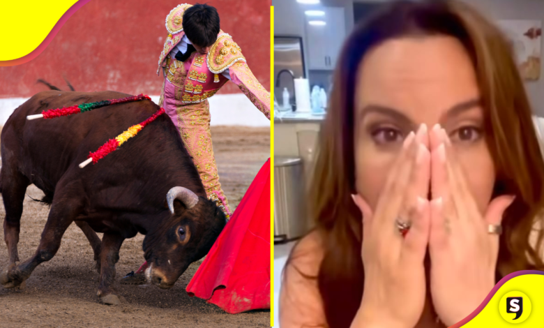 ¡Le agarró la chilladera! Kate del Castillo habla de la tauromaquia.