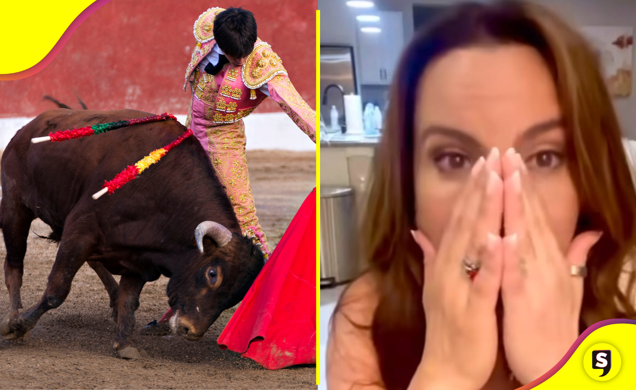 ¡Le agarró la chilladera! Kate del Castillo habla de la tauromaquia.