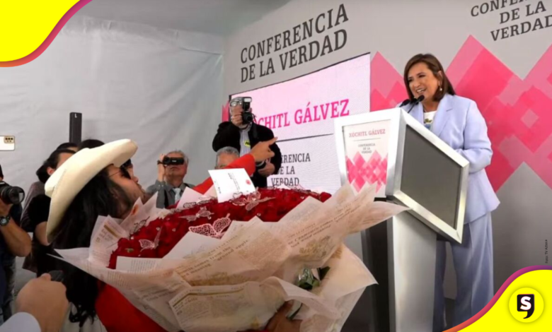 Además de Xóchitl ¿quiénes han recibido un ramo del patrón?