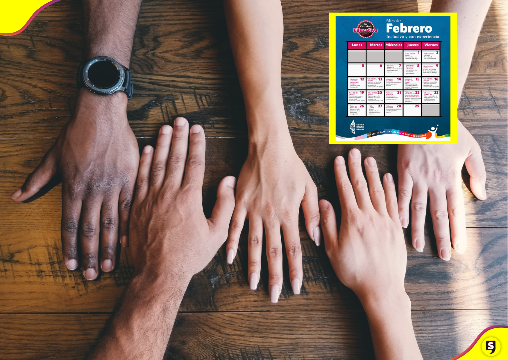 CDHEH Cartelera Educativa de Derechos Humanos