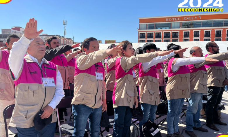 capacitadores electorales Hidalgo
