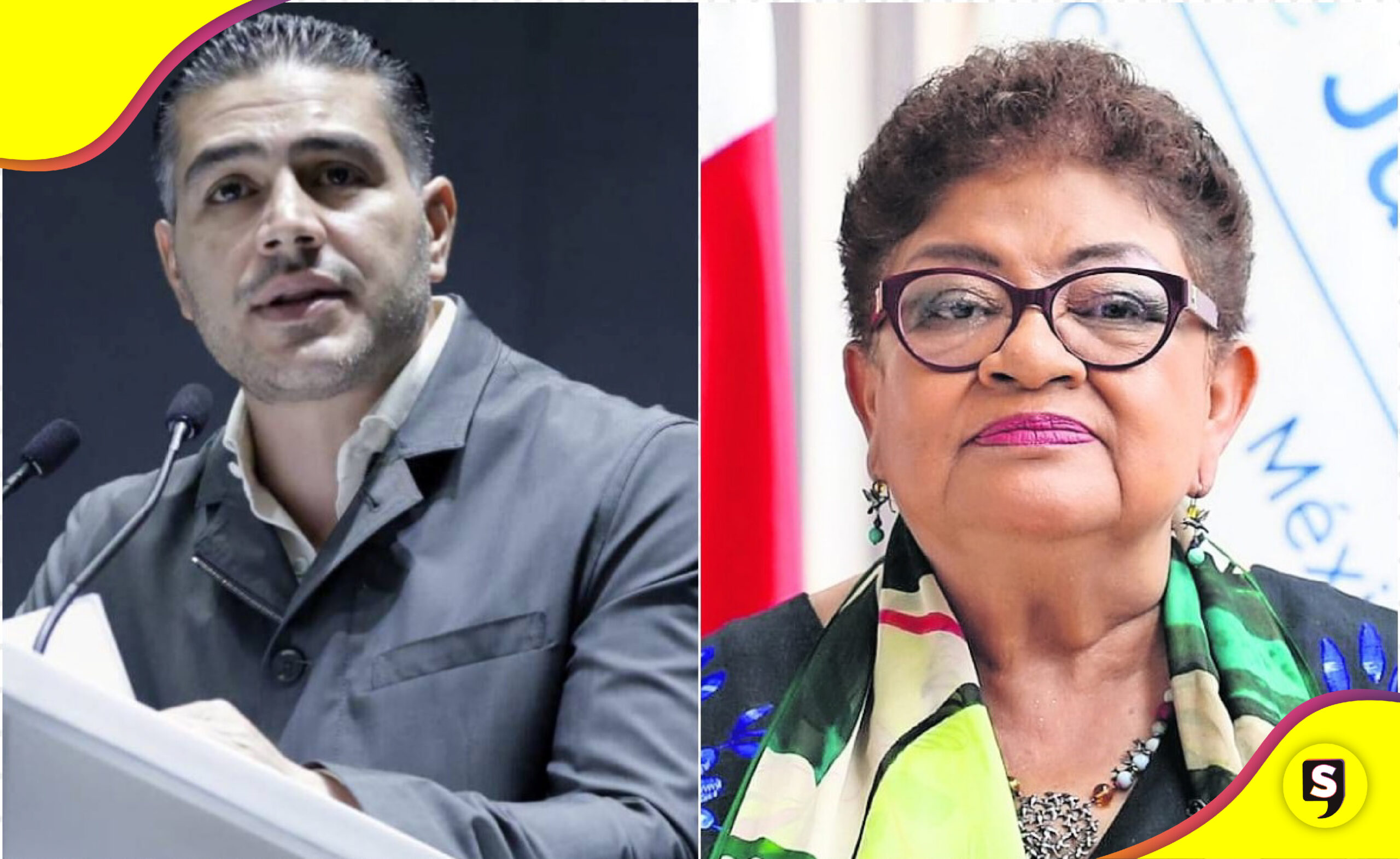 Harfuch Godoy aspirantes al Senado
