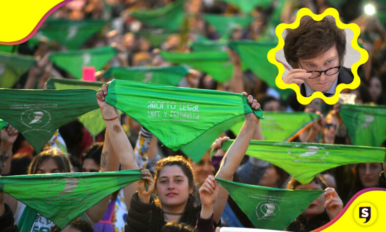 Javier Milei aborto en Argentina