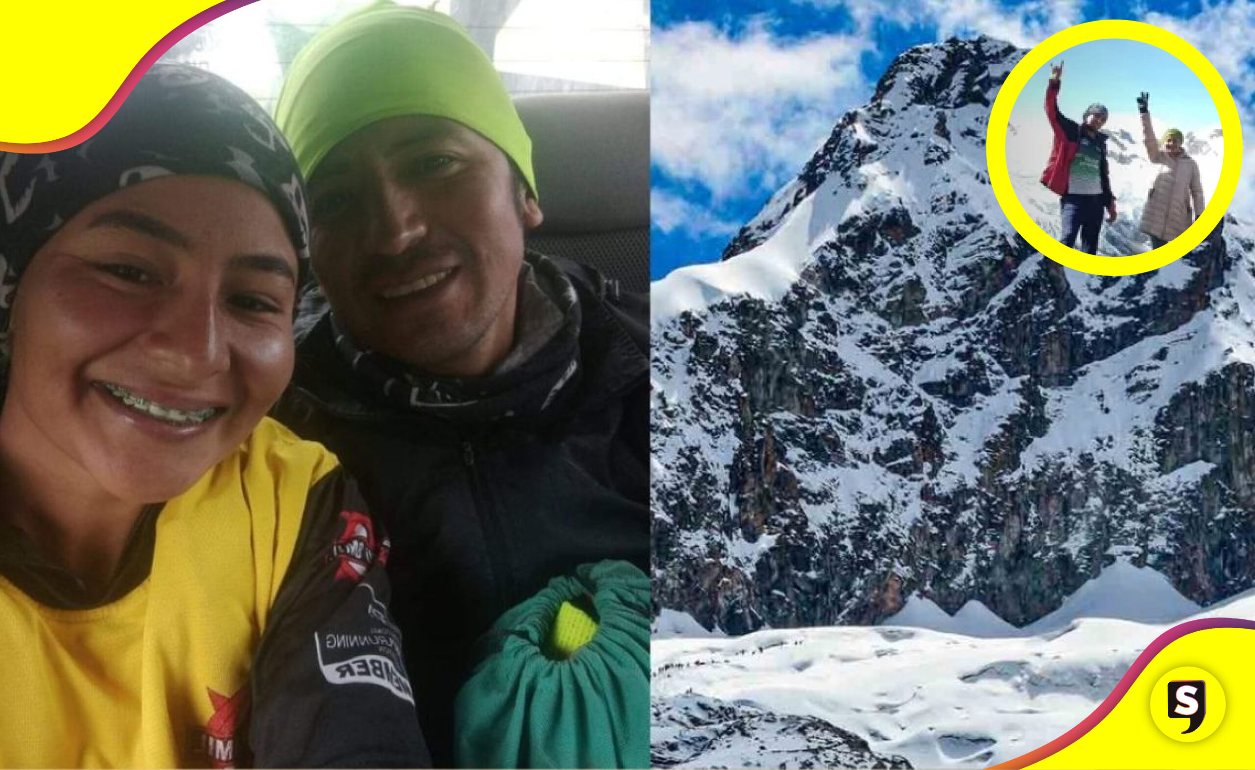 Pareja nevado Rajuntay