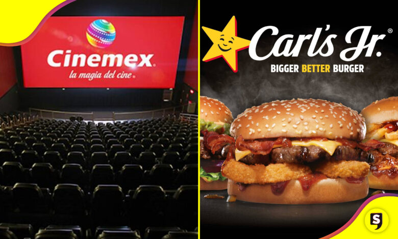 Cinemex y Carl´s 29 de febrero