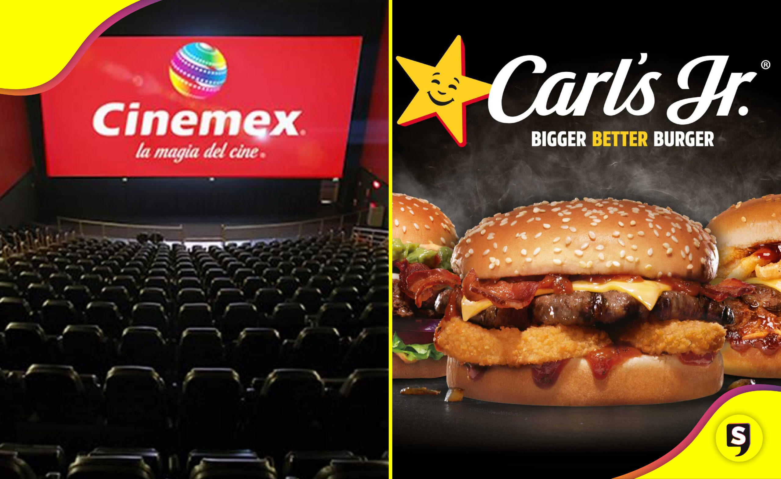 Cinemex y Carl´s 29 de febrero