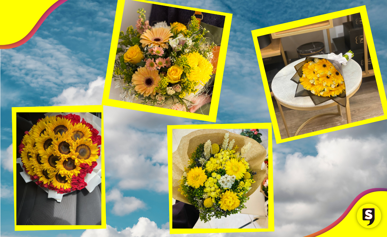 ¿Resuelves? Inspírate en estos ramos para regalar flores amarillas.