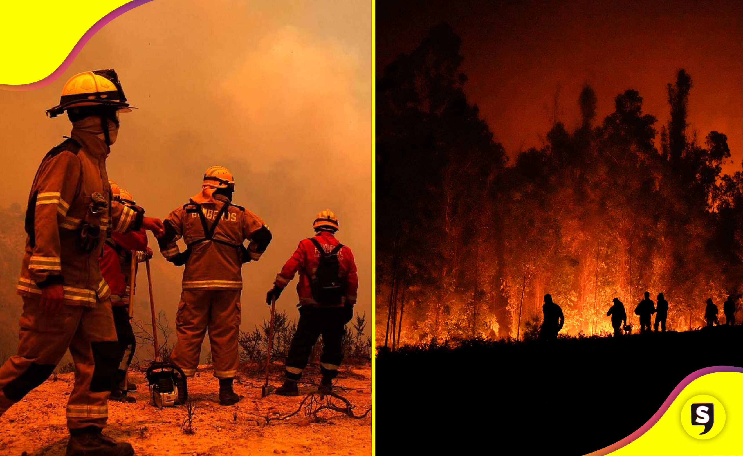 menores incendios en Valparaíso Chile