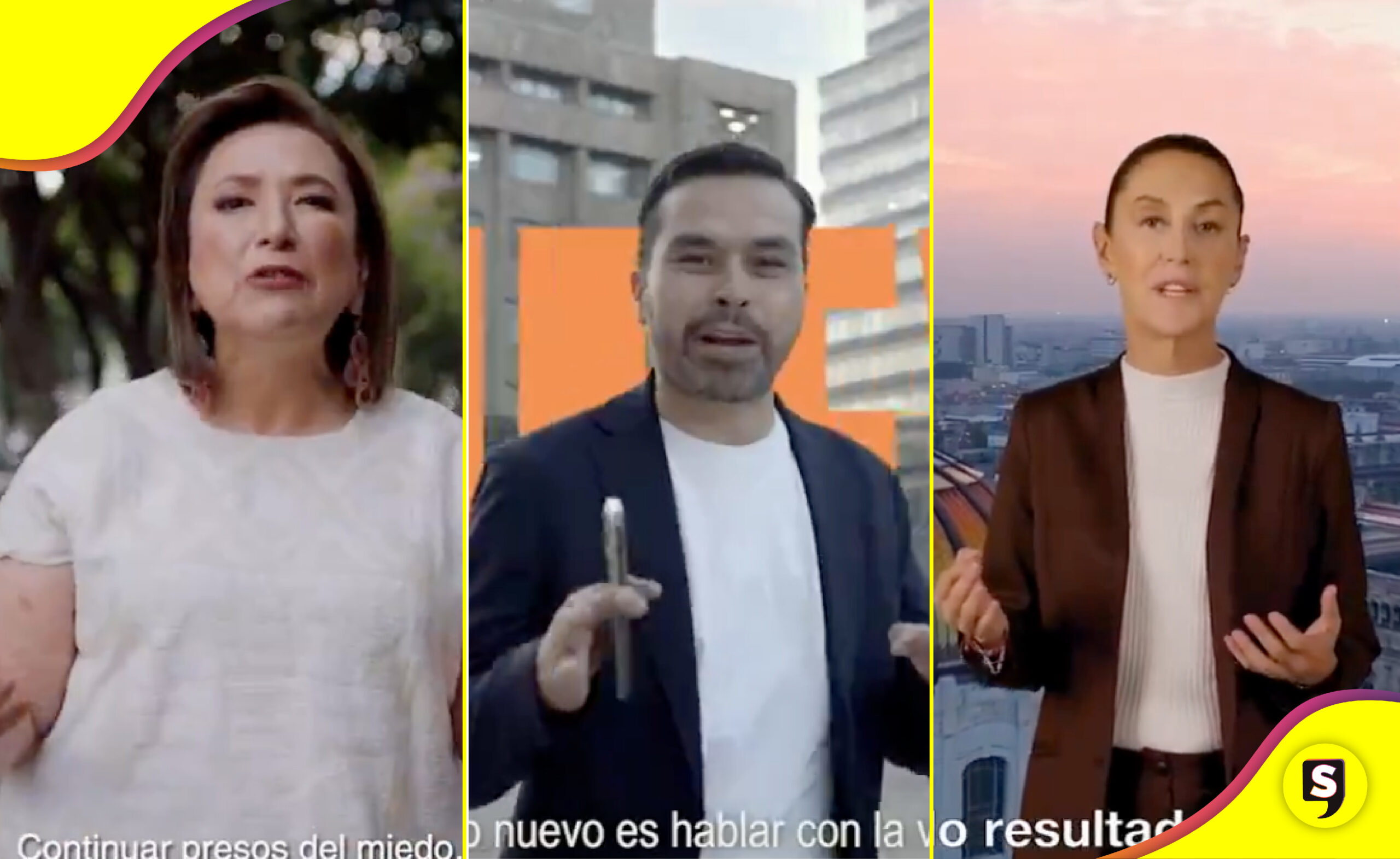 spots de candidatos presidenciales