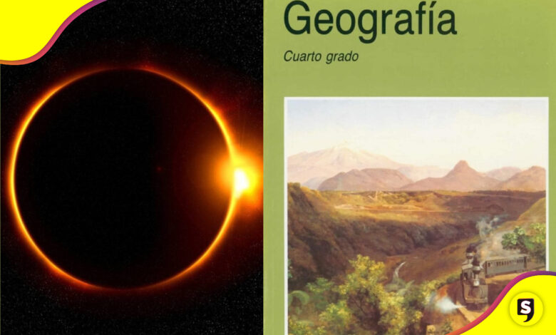 eclipse solar en libros de texto