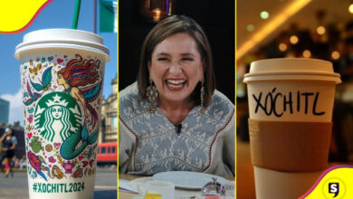 Starbucks vasos Xóchitl Gálvez