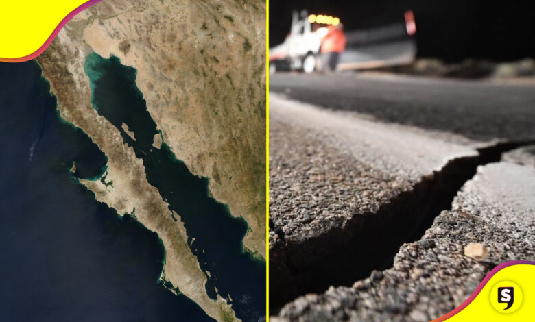 Baja California desprender de México