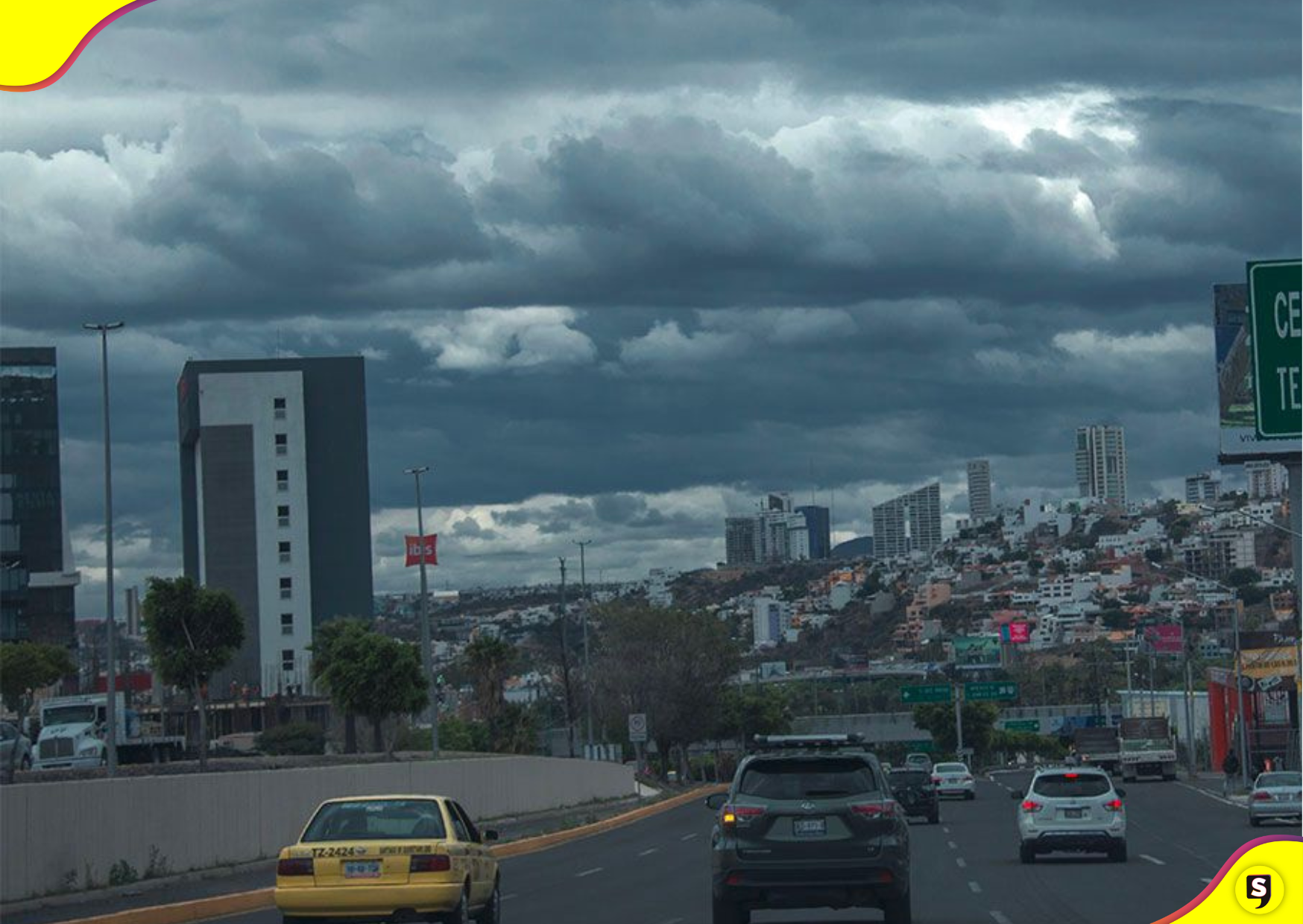 Cielo nublado regiones de Hidalgo