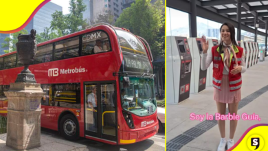 ¡Muy chic! La Barbie guía mexicana te explica cómo usar el Metrobús.