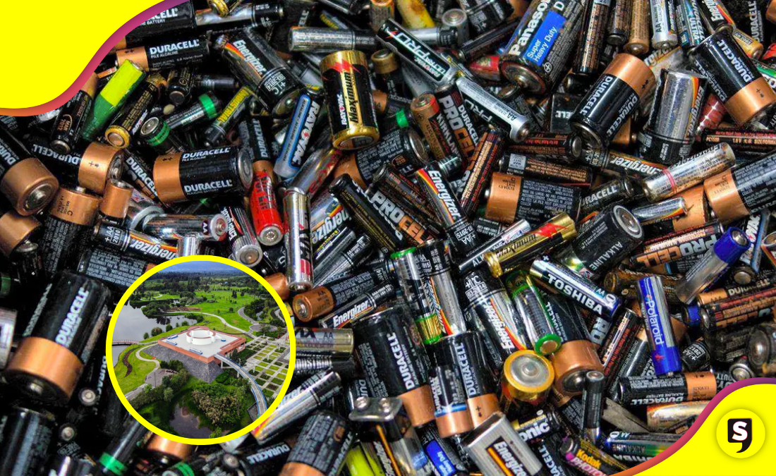 ¡Ahí no van! El Reciclatrón te enseña a tirar los aparatos electrónicos en el lugar correcto.
