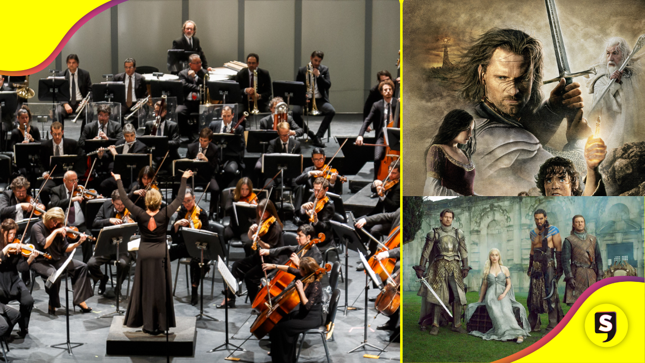 ¡Digno de otra galaxia! 'Game of Thrones' y 'El Señor de los Anillos' al estilo orquesta.