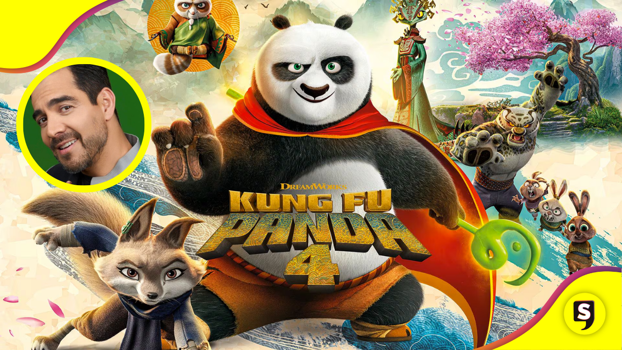 Él es 'Po': Omar Chaparro regresa en Kung Fu Panda 4.
