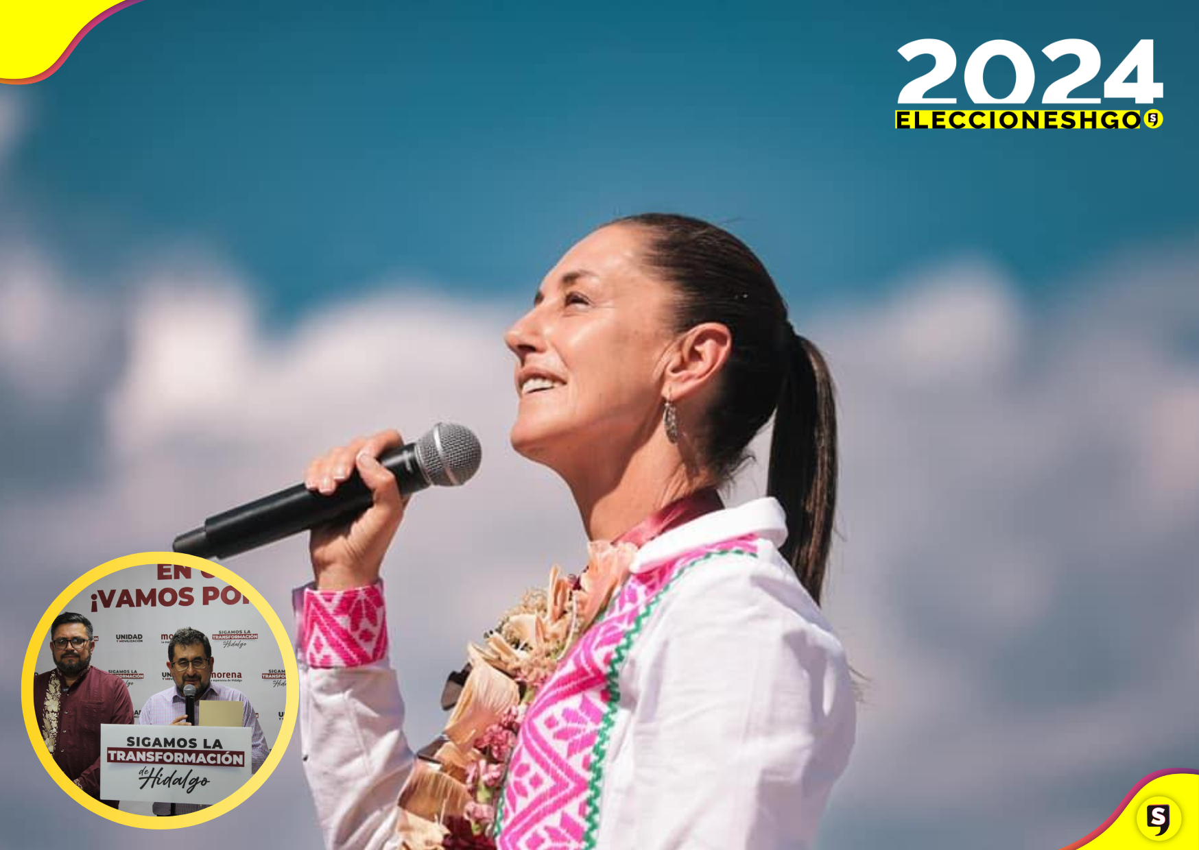 Claudia Sheinbaum abril Hidalgo