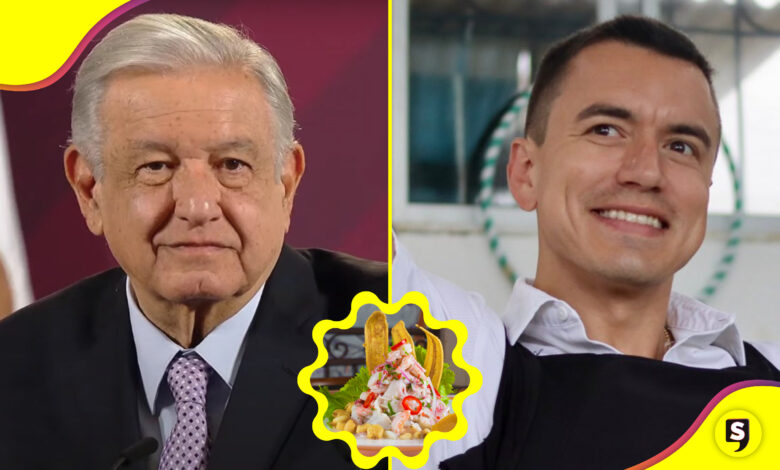 Daniel Noboa AMLO ceviche