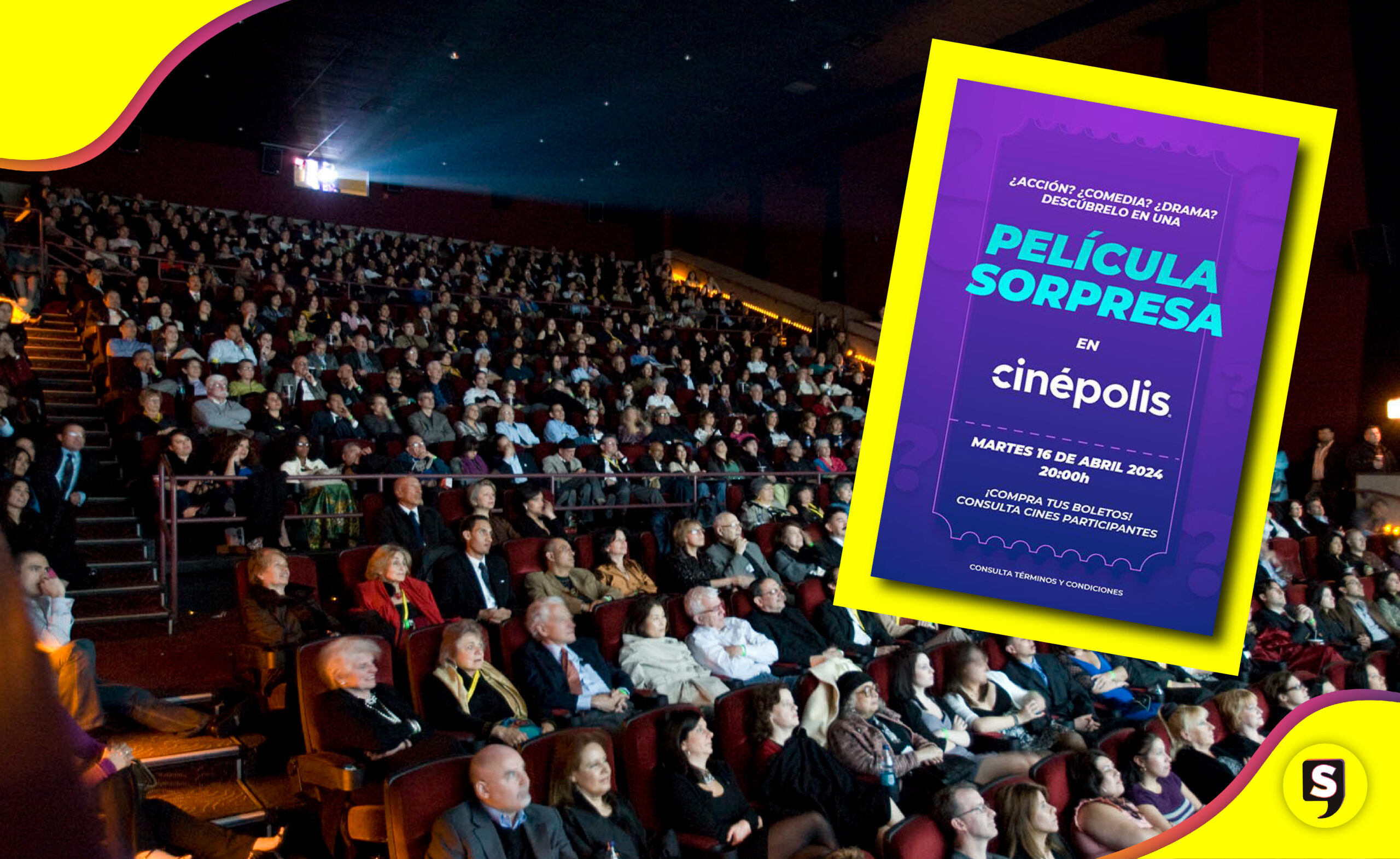 Película sorpresa Cinépolis
