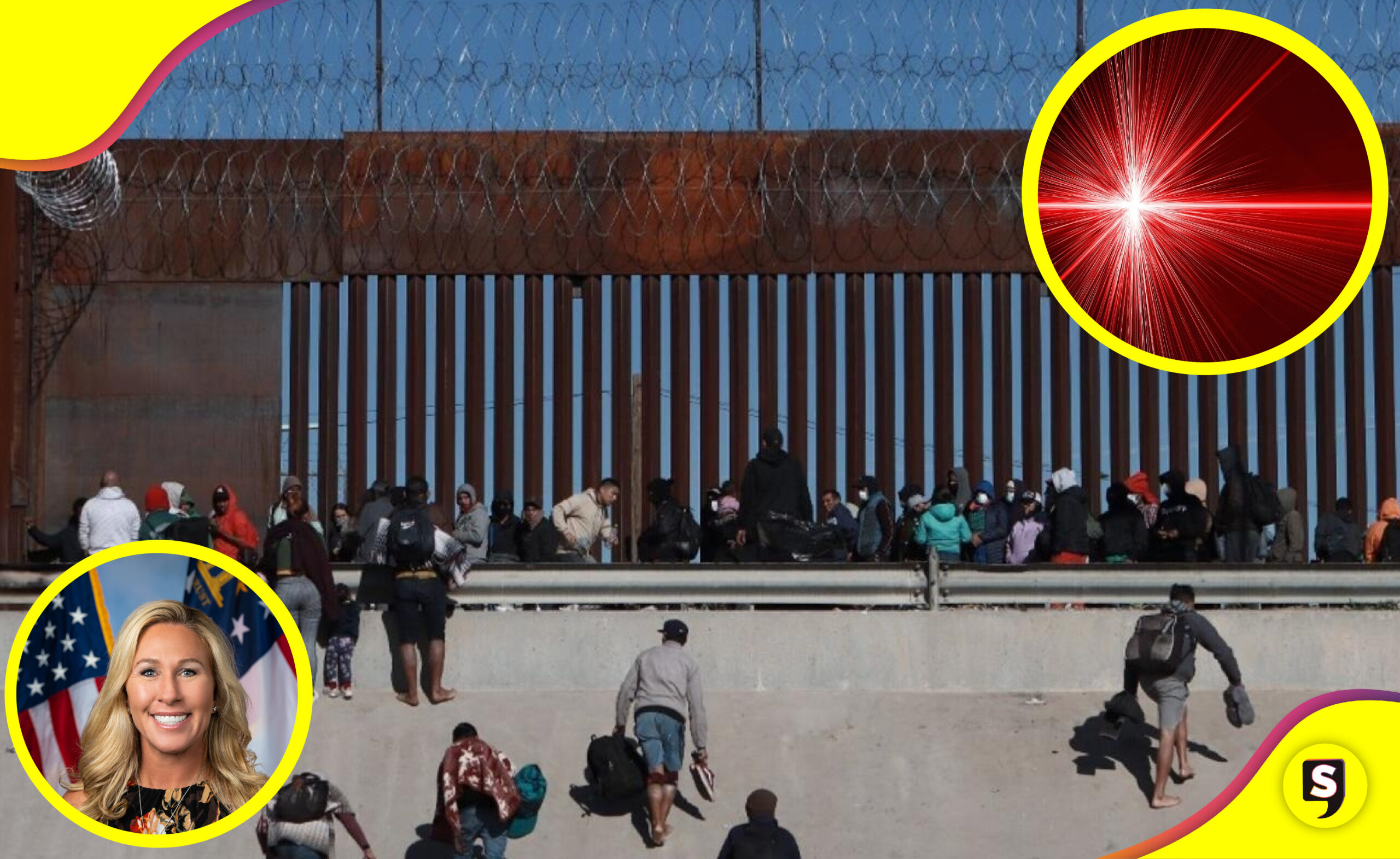 láseres migrantes en frontera de México