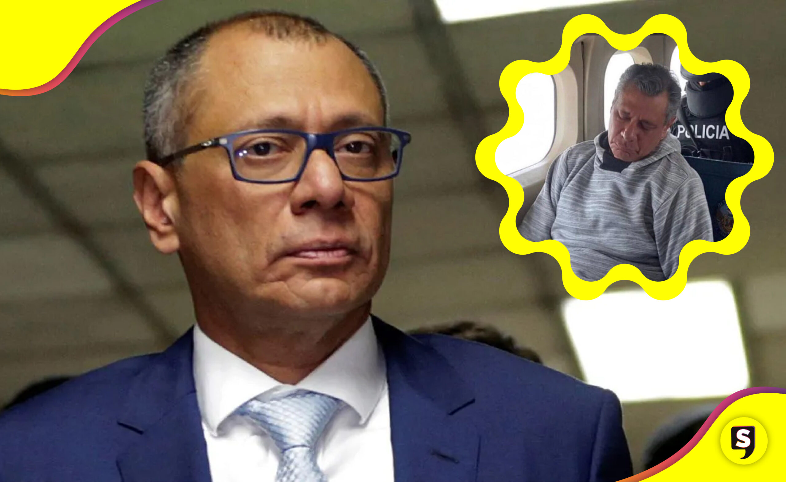 Jorge Glas sobredosis de medicamentos