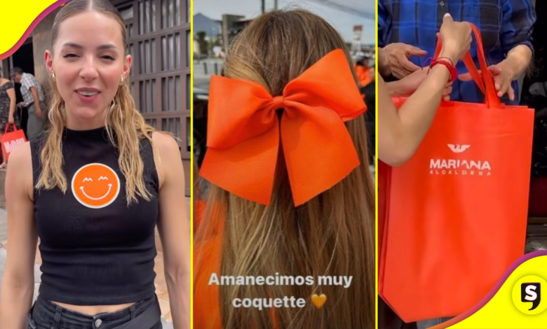 ¡Marketing por doquier! Mariana Rodriguez pone feliz a la chaviza con estos detallitos.