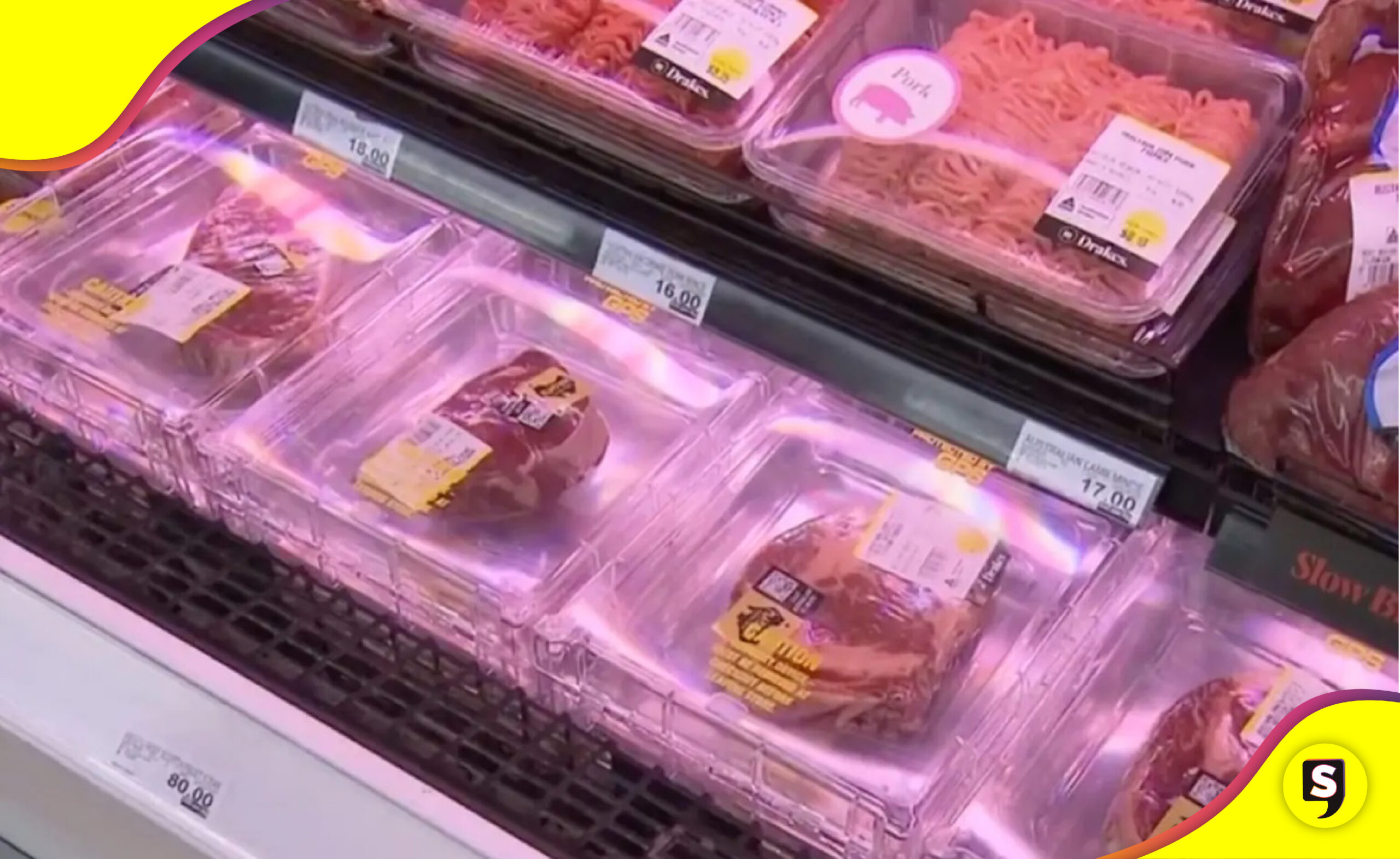 Supermercado coloca GPS en carne