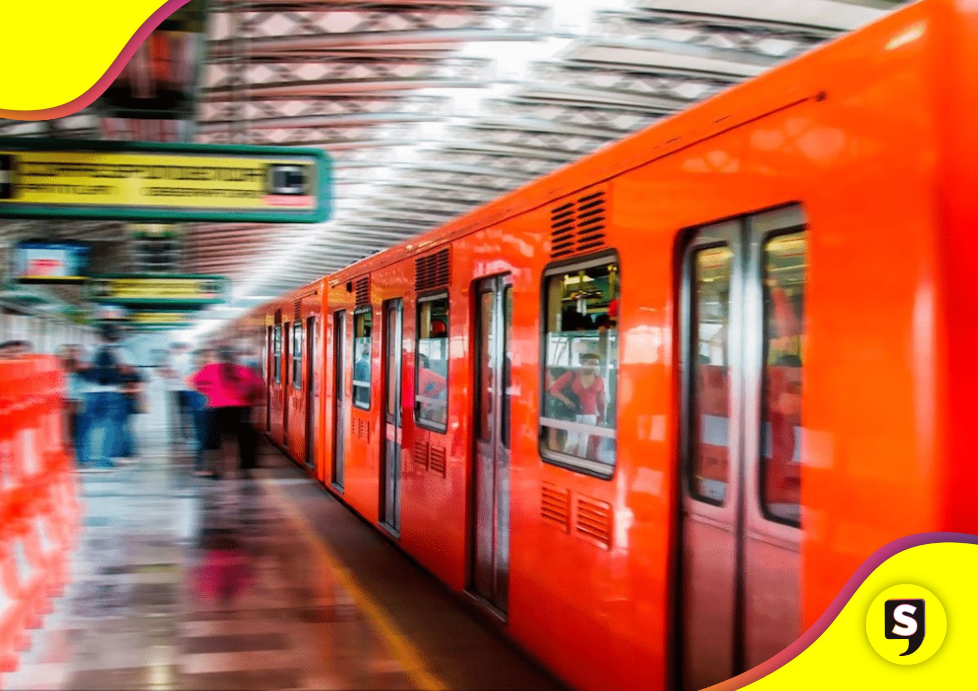 cocodrilo metro de la CDMX