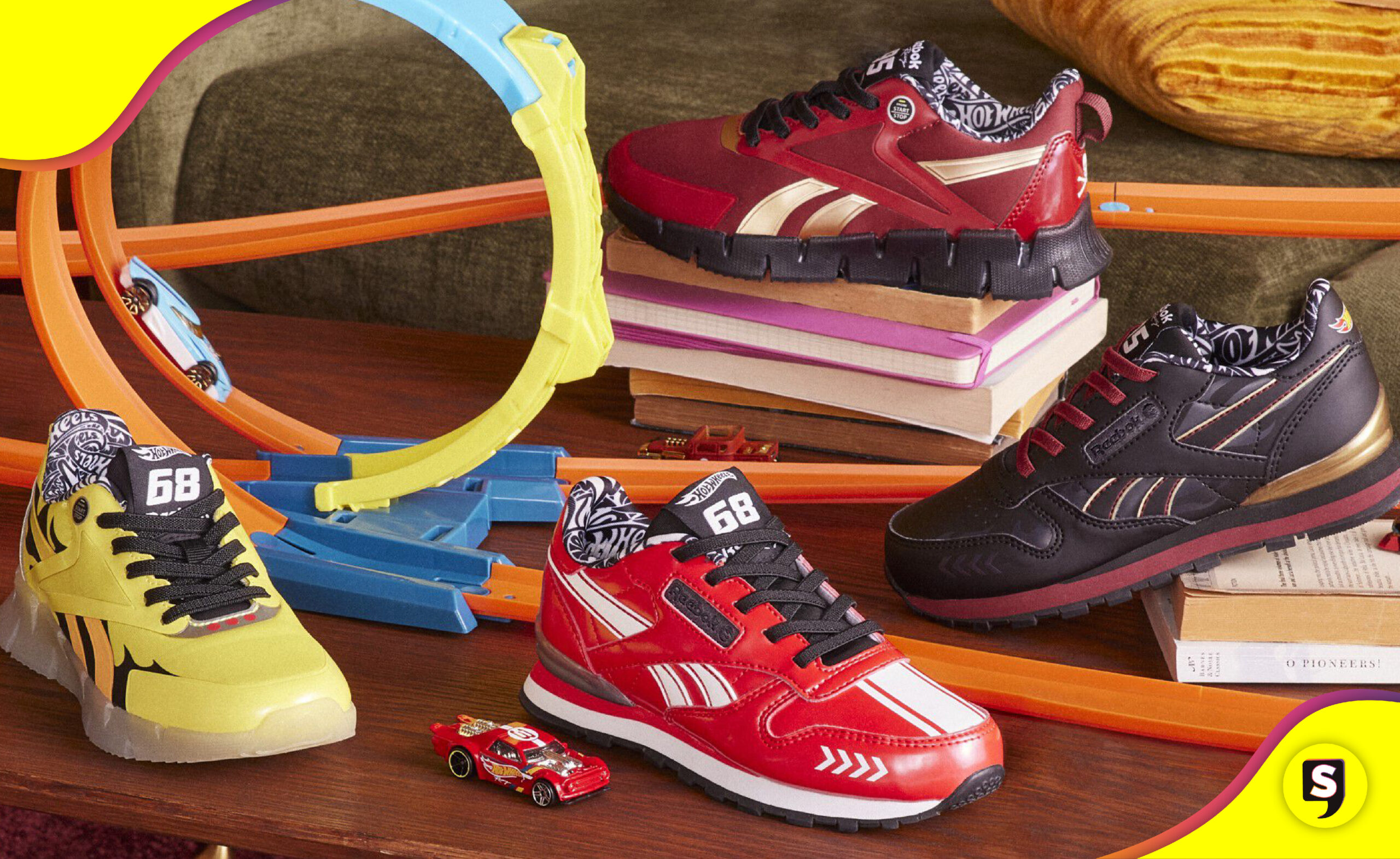 tenis Hot Wheels de Reebok
